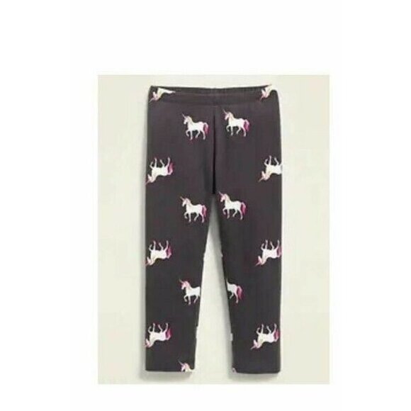 Infant Girl Old Navy Printed Jersey Rainbow Unicorn Leggings Size 12-18M - Picture 1 of 5